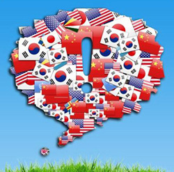 ▲ 지니톡 어플 모양.