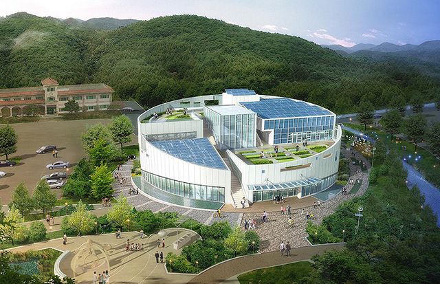 ▲ 구미시 기후변화체험교육관 조성 조감도.