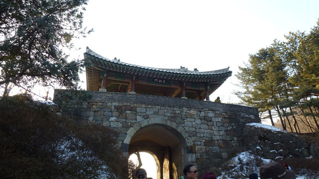 ▲ 남한산성의 서문.