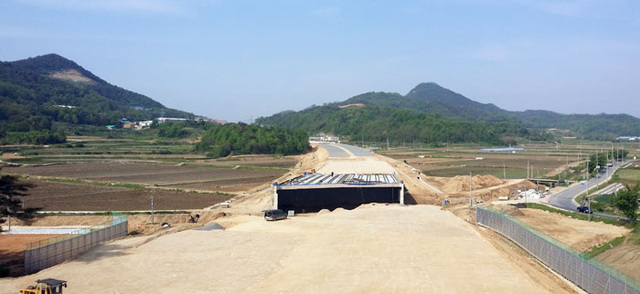 ▲ 도청 이전 신도시와 연계된 진입도로는 안동~도청 등 총 7개 70.9km에 1조2천569억원이 투입된다.