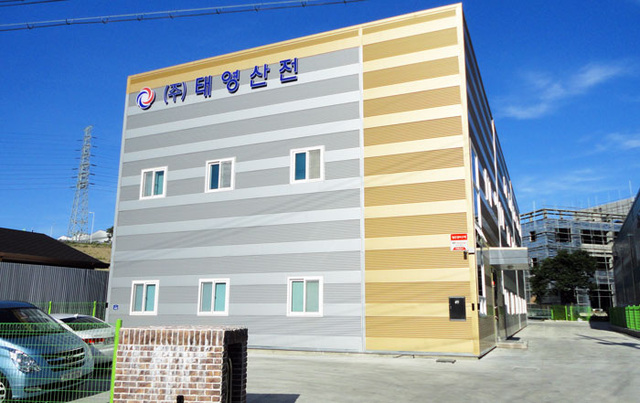 ▲ 태영산전 전경.
