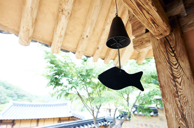 ▲ 안동시 민속촌길에 위치한 전통고택 리조트 `구름에` 전경. 계남고택·칠곡댁·팔회당재사·감동재사·서운정·청옹정·박산정 7채가 숙박공간이다.