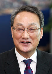 ▲ 지난해 3월 열린 포항교육지원청 신청사 개청식 모습.