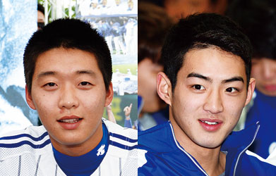 ▲ 정인욱 투수, 구자욱 타자