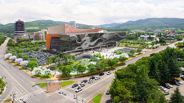 ▲ 내달 1일부터 4일까지 `아트경주 2015`가 열리는 경주 하이코(HICO, 화백컨벤션센터).