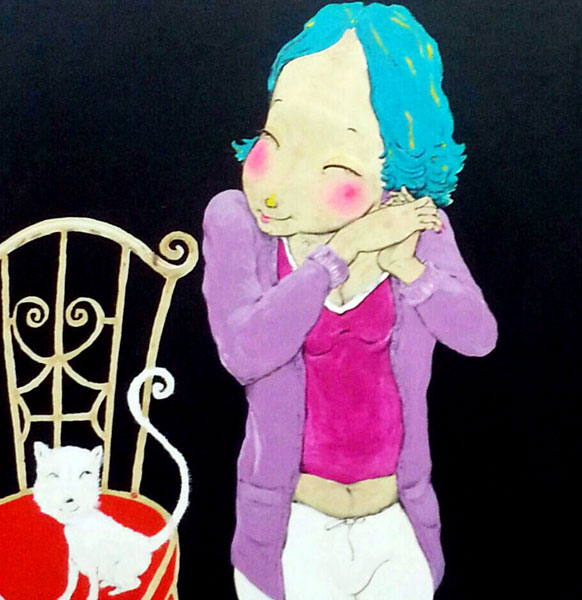 ▲ 이철진作 `행복한 여자 춘심이`