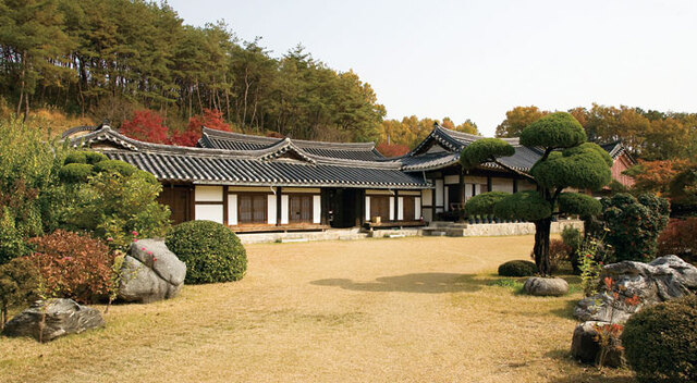 ▲ 안동 금계마을 학봉종택