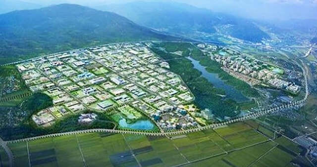 ▲ 경산의 미래를 바꿀 것으로 전망되고 있는 경산지식산업지구 조감도.