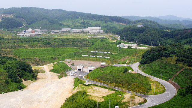 ▲ 경주방폐장 전경