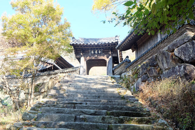 ▲ 해인사 백련암