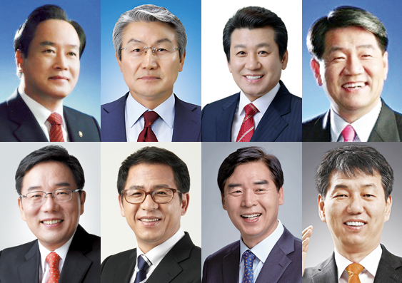 ▲ 이병석, 박승호, 이창균, 허명환, 서장은, 이상휘, 오중기, 박창호