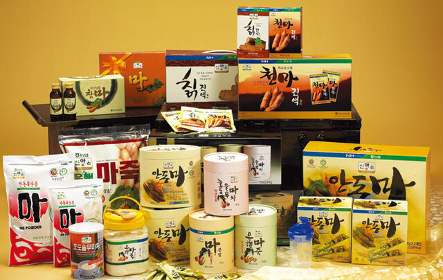 ▲ 안동마 가공식품