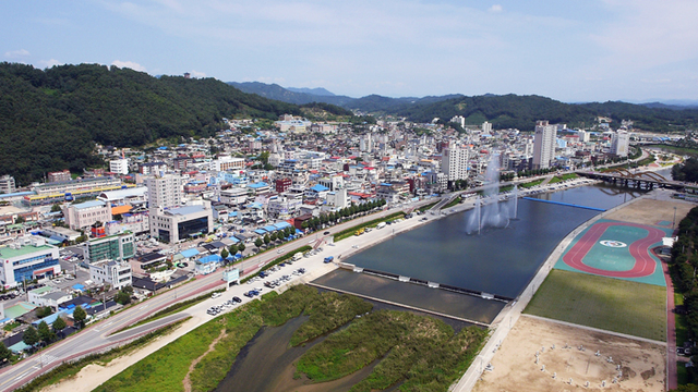 ▲ 예천읍 전경