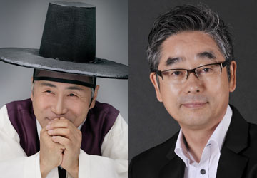 ▲ 김일구 명인, 최문진 교수