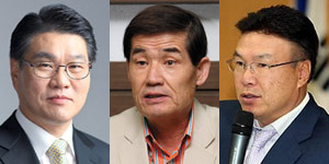 ▲ 박석진 목사, 가수 서유석, 홍수환 前 권투 챔피언