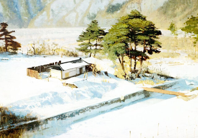 ▲ 김바름작 `설중거송`