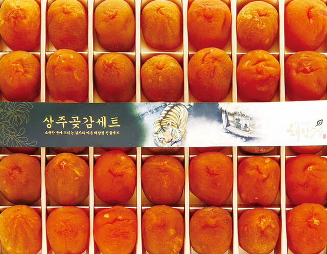 ▲ 상주특산품 곶감.