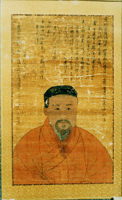▲ 소수서원에 제향된 성리학의 대가 회헌 안향 선생 영정.