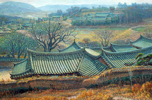 ▲ 조희수 作 `양동풍경`
