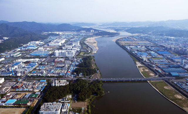▲ 산업단지 전경.