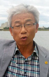 ▲ 형산강지킴이 김상춘 회장
