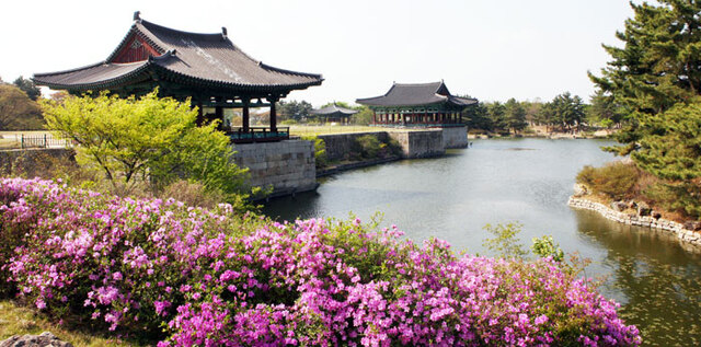 ▲ 안압지 경관