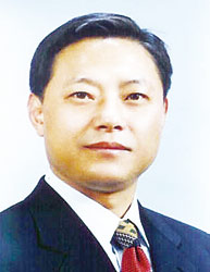 ▲ 강희룡<br /><br />서예가