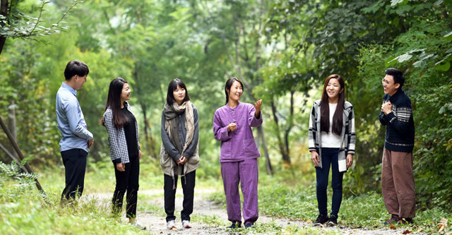 ▲ 국립산림치유원 다스림 숲길.
