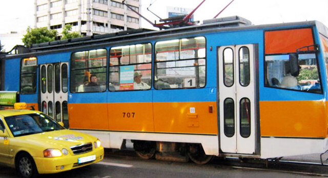 ▲ 세르비아를 포함한 동유럽의 주요 교통수단 중 하나인 노면전차(tram).
