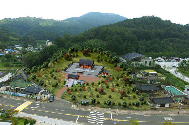 ▲ 대가야 종묘 건립사업 조감도.