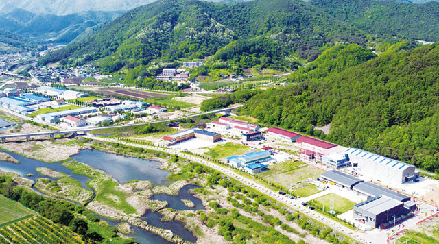 ▲ 가은산업단지 전경.