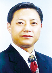 ▲ 강희룡<br /><br />서예가