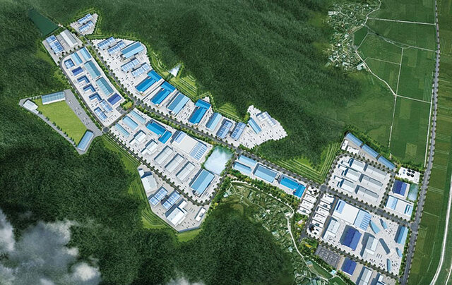 ▲ 동고령 산업단지 조감도.