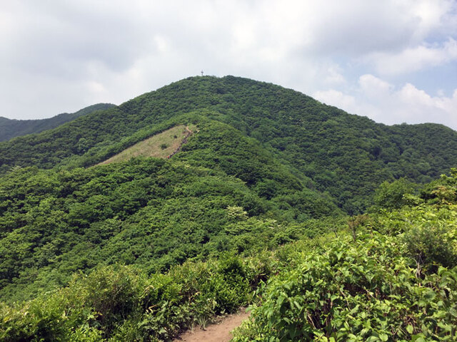 ▲ 정면에 보이는 것이 장안산이다. 이 산은 해발 1천237m다. 이렇게 높으면 봉우리가 뾰족하기 일쑤인데 장안산은 어쩐지 둥글어 유순해 보인다. 장안산만 그런 것이 아니라 장수읍을 둘러싸고 있는 성수산, 팔공산, 영취산 그런 산들 역시 이와 크게 다르지 않다. 하늘을 찌를 듯한 높이가 아니라 하늘에 다가서는 높이라고 해야 할까. 그런 산을 보고 자라면 그런 산을 닮는다.