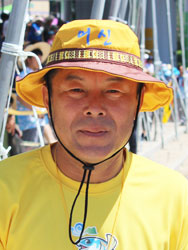 ▲ 제19회 봉화은어축제의 첫 `어신` 장상오씨