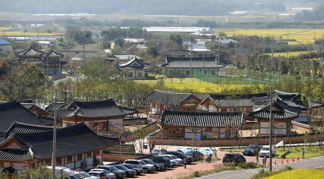 ▲ 불교역사의 성지인 신라불교초전지의 전경.  /구미시 제공
