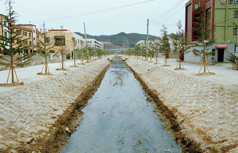 ▲ 양학천 일부(1985년)