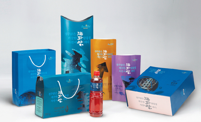 ▲ 경주 수산물 브랜드 해파랑 세트.