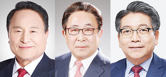 ▲ 김영만, 장욱, 홍진규