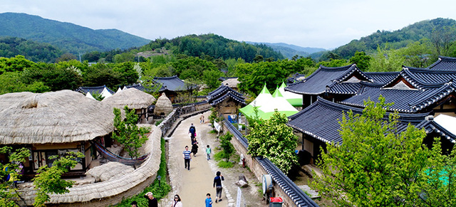 ▲ 영주 선비촌 전경.