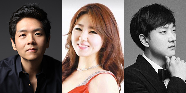 테너 김세일, 소프라노 김은형, 베이스 전태현