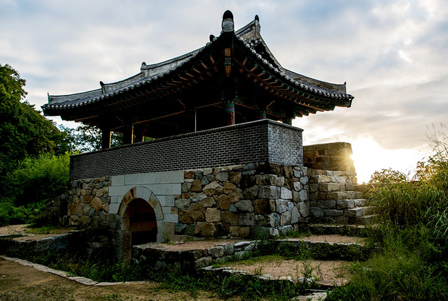 가야시대의 토성인 독용산성.