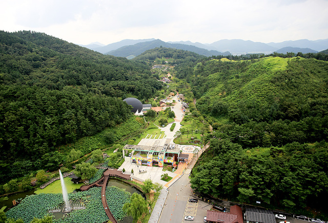 대가야 역사테마공원 전경.