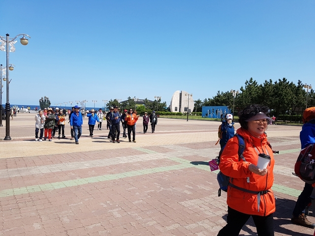호미곶광장 모습.