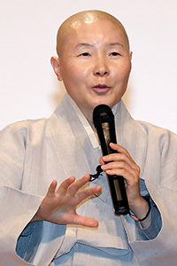 정목 스님.