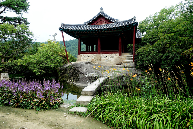 청암정.