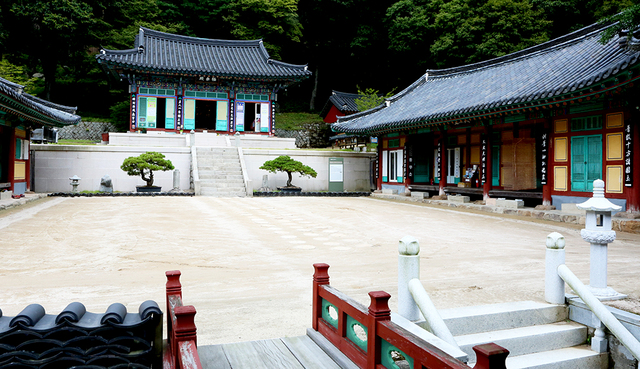 소박한 멋이 있는 선본사.