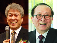 김문훈 목사(왼쪽), 신소걸 목사.
