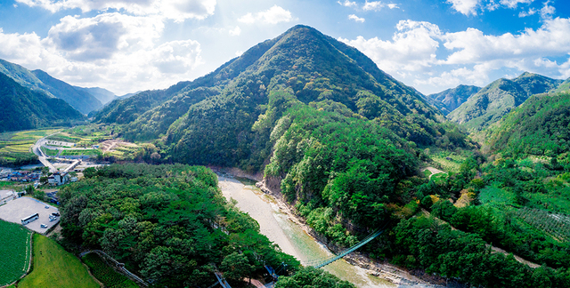 영덕군 산성계곡.