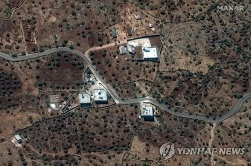 알바그다디가 머물던 곳으로 알려진 시리아 은신처. /로이터=연합뉴스